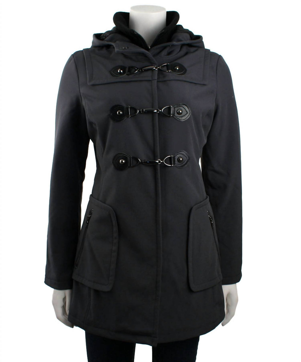 Mo-Ka - Soft-shell Toggle Hooded Coat