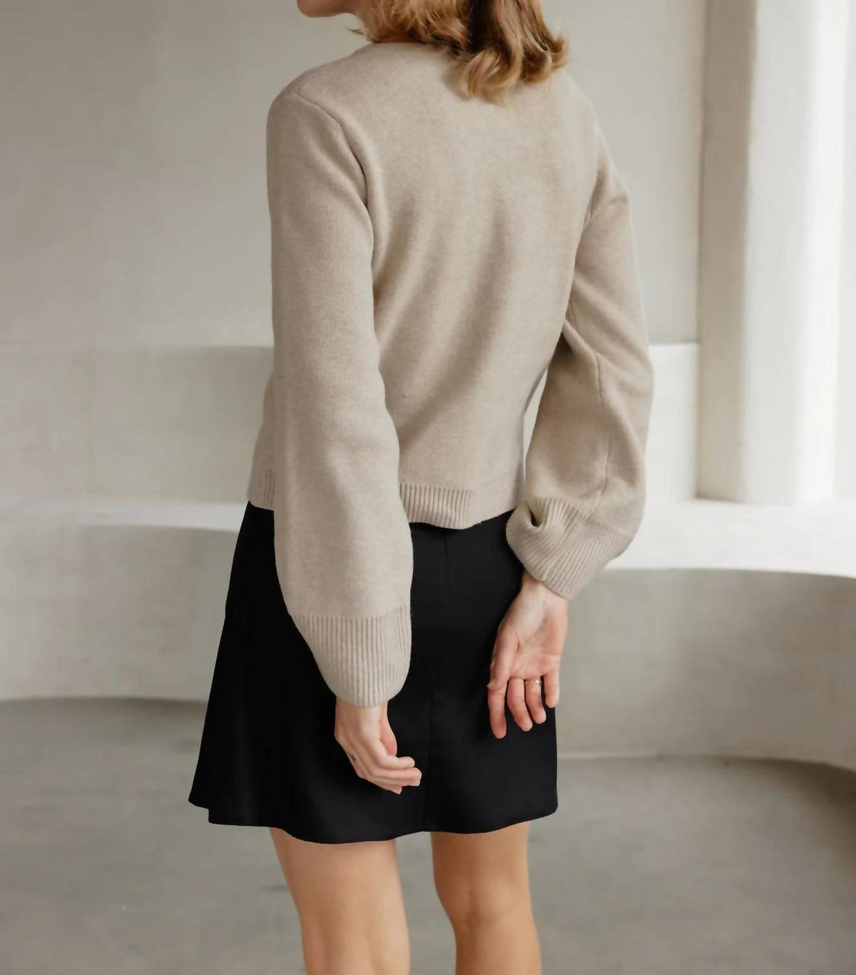 Mod Ref - Flared Sleeve Cardigan