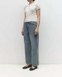 Mod Ref - Madison Tie Neck Top