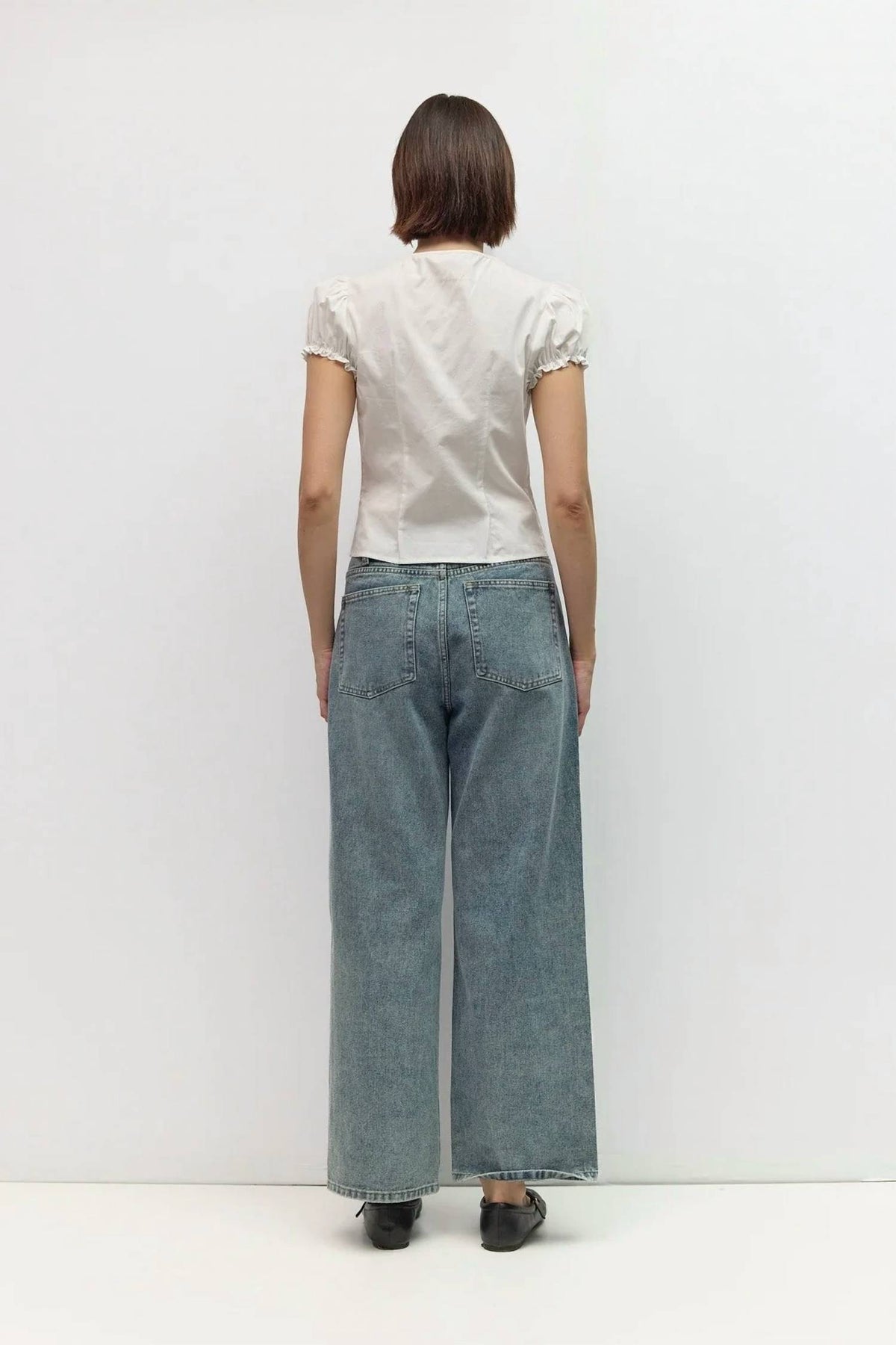 Mod Ref - Madison Tie Neck Top
