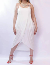 Mod Ref - Wrap Midi Dress