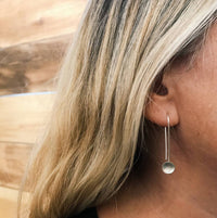 Modern Madini - Women's Tiny Bowl Drop Earring
