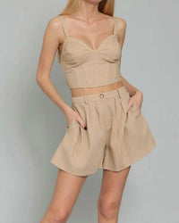 Modo Borboleta - Crop Top Set