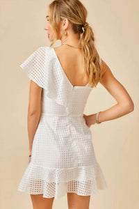 Modo Borboleta - One Shoulder Mini Dress