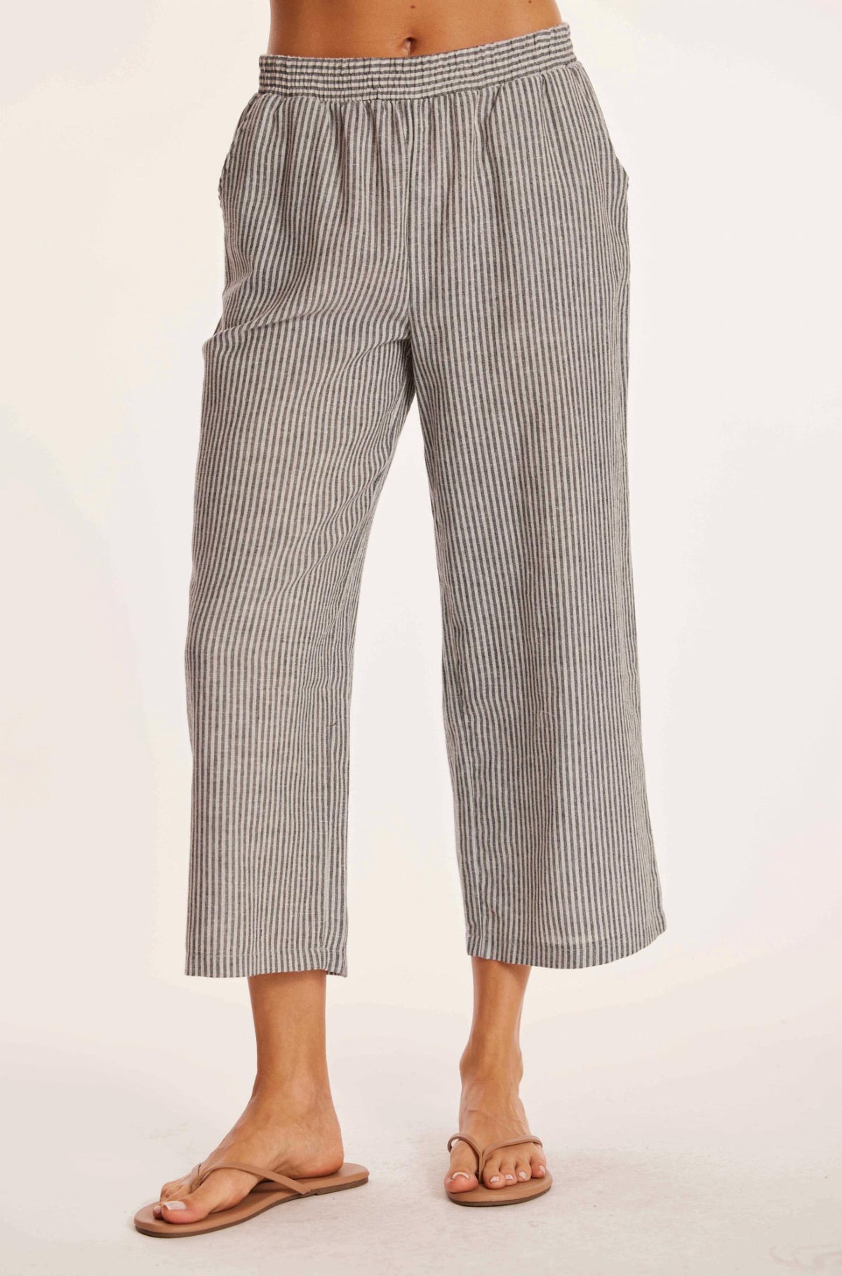 Mododoc - Women's Cropped Wide Leg Pants