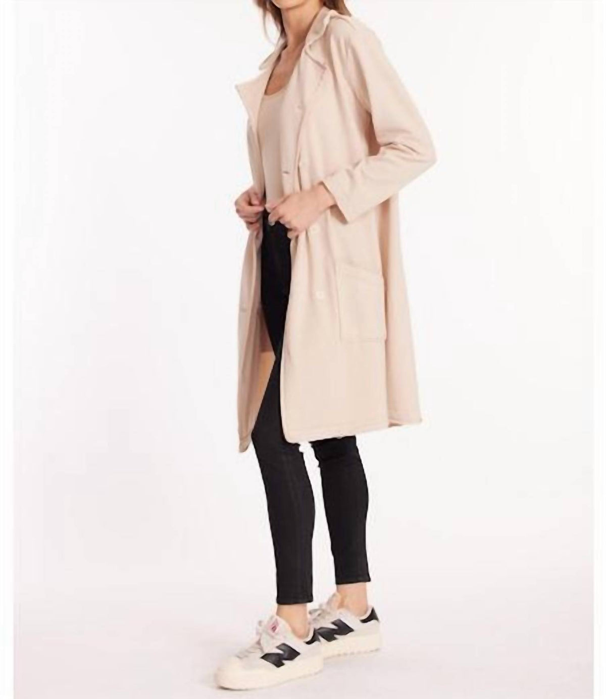 Mododoc - Double Breasted Trench Coat