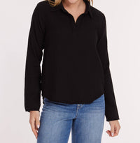 Mododoc - Easy Long Sleeve Polo