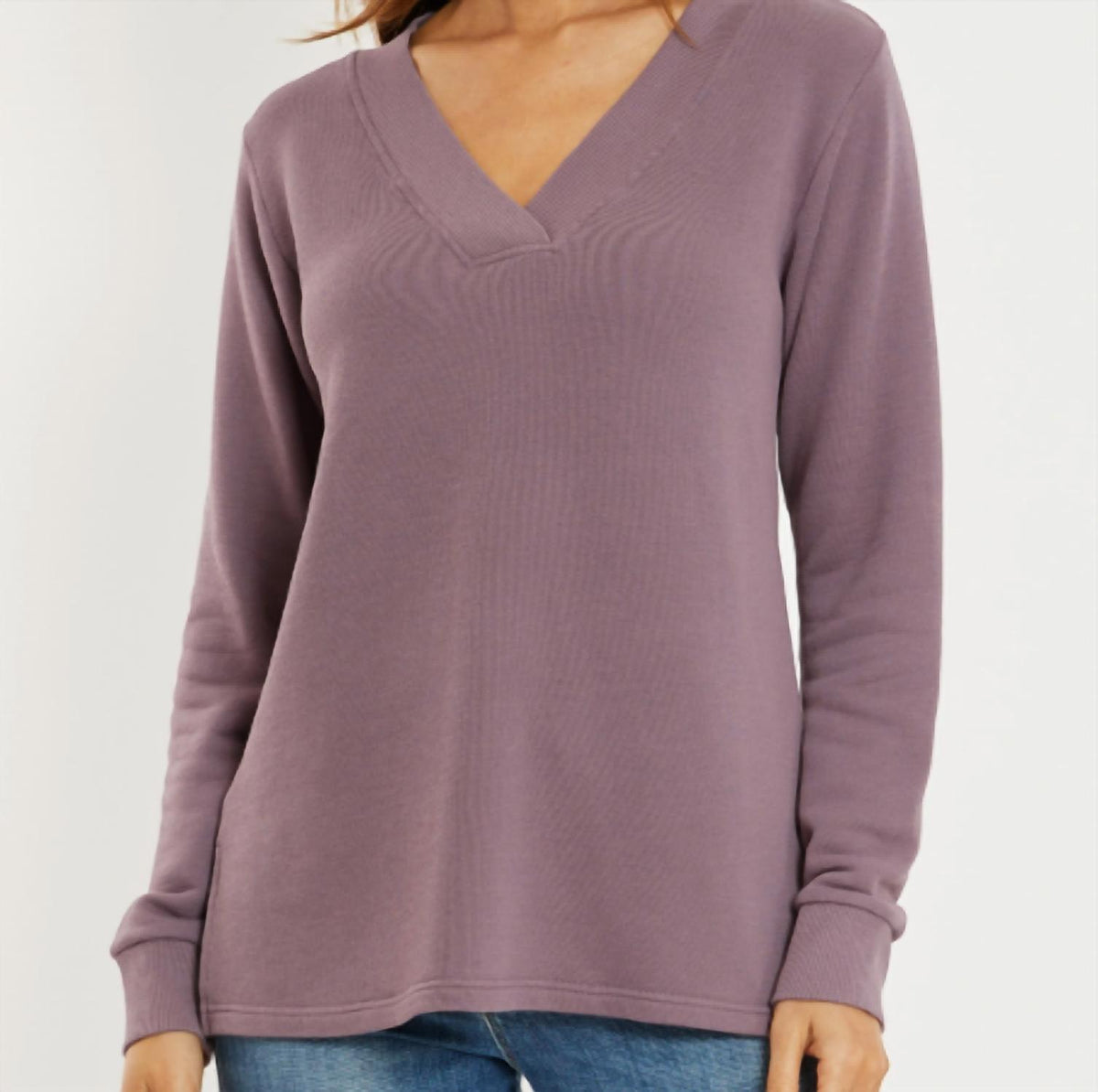 Mododoc - Shirred Long Sleeve Shirt
