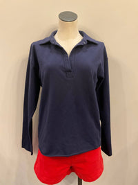 Mododoc - Women's Johnny Collar Top