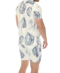 Mojito Collection - Button-down & Short's Swim Suit Cabana Set