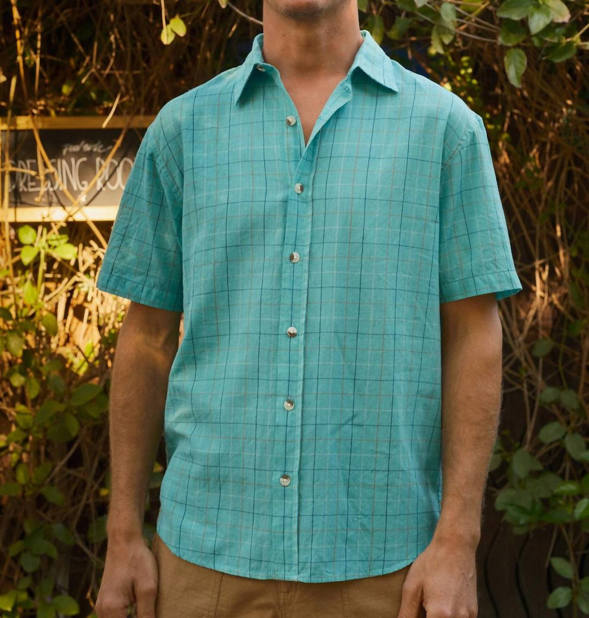 Mollusk - Summer Windowpane Shirt