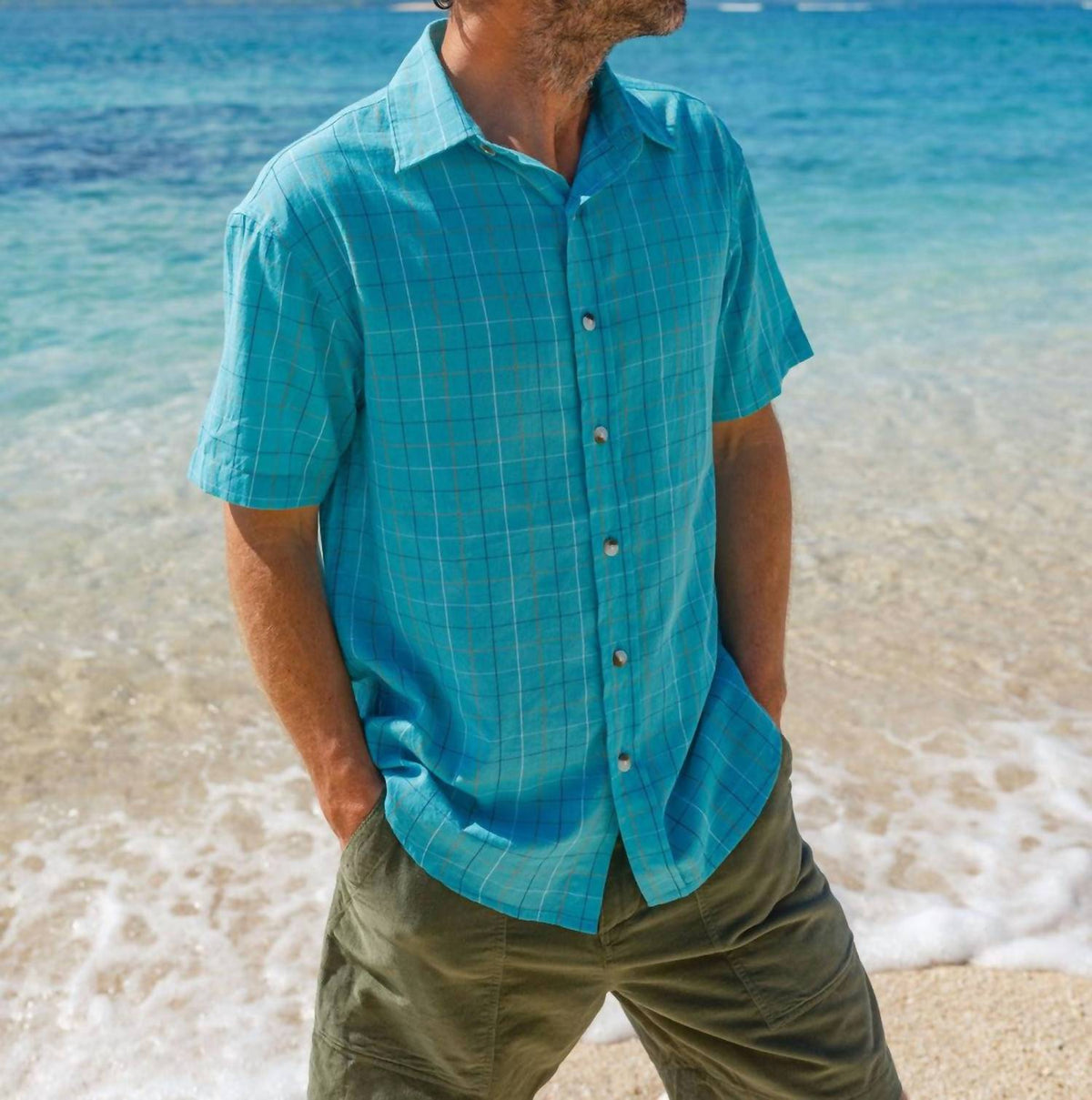 Mollusk - Summer Windowpane Shirt