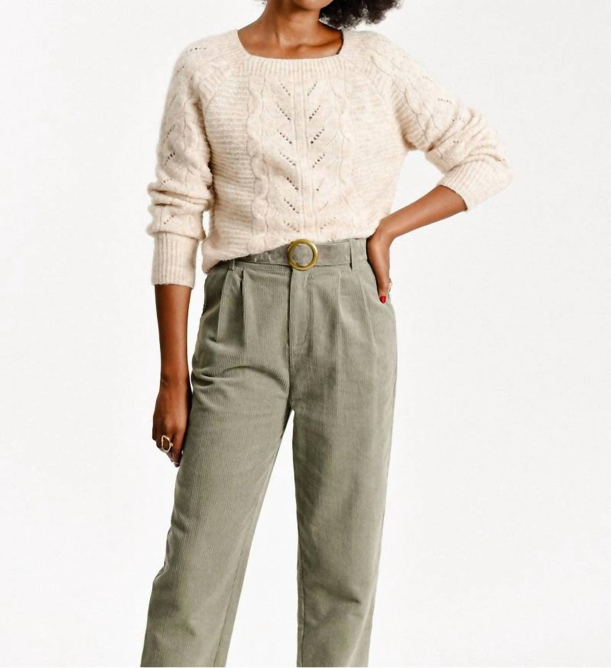 Cable Knit Sweater