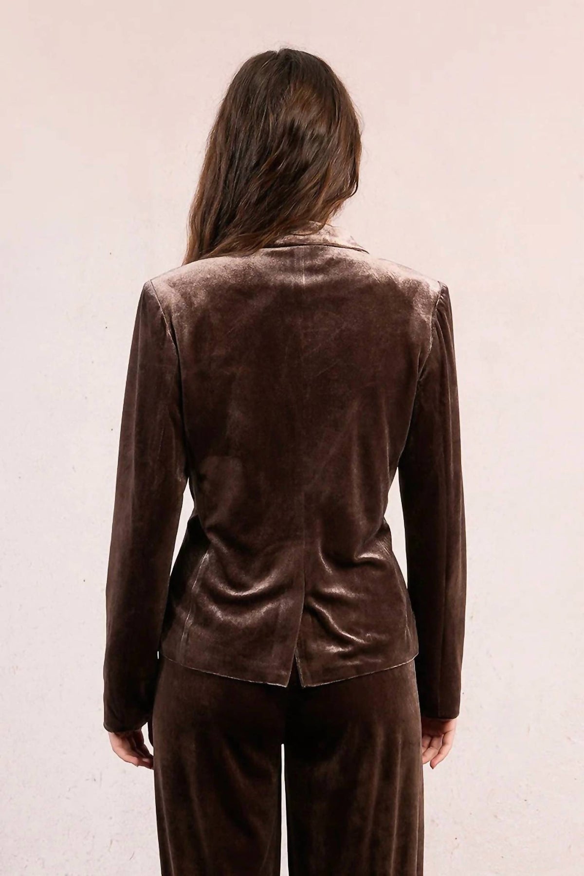 Molly Bracken - Knitted Double Breasted Blazer