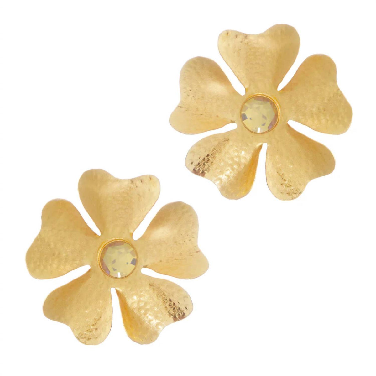 Molly Phillips - Women's Large Flower Earrings