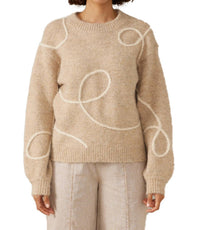 Mon Renn - Motion Crew Neck Long Sleeve Sweater