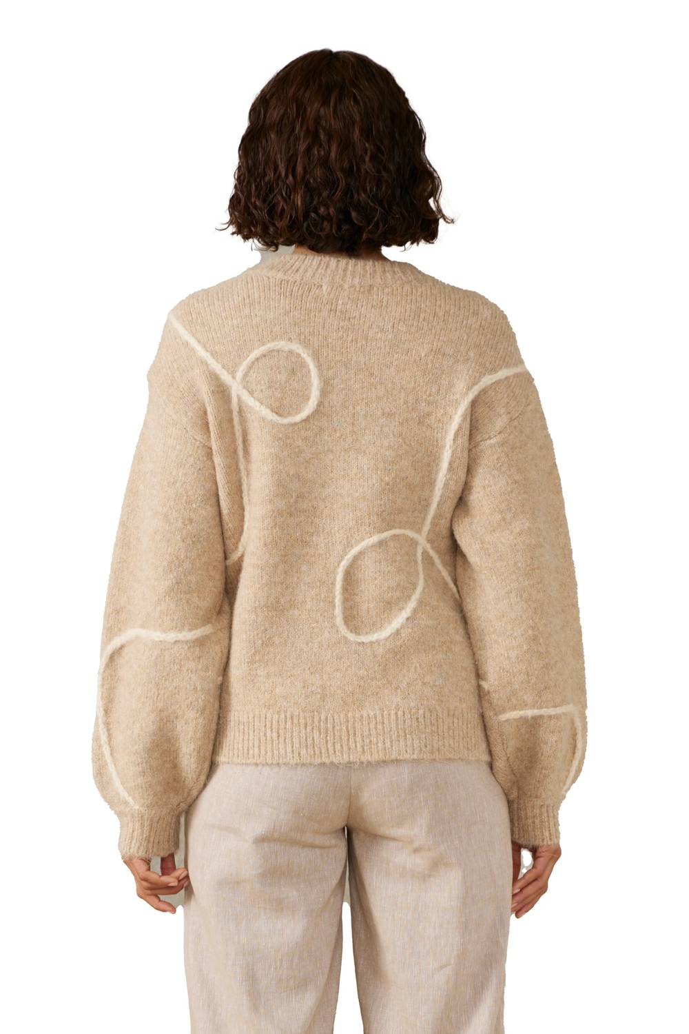 Mon Renn - Motion Crew Neck Long Sleeve Sweater