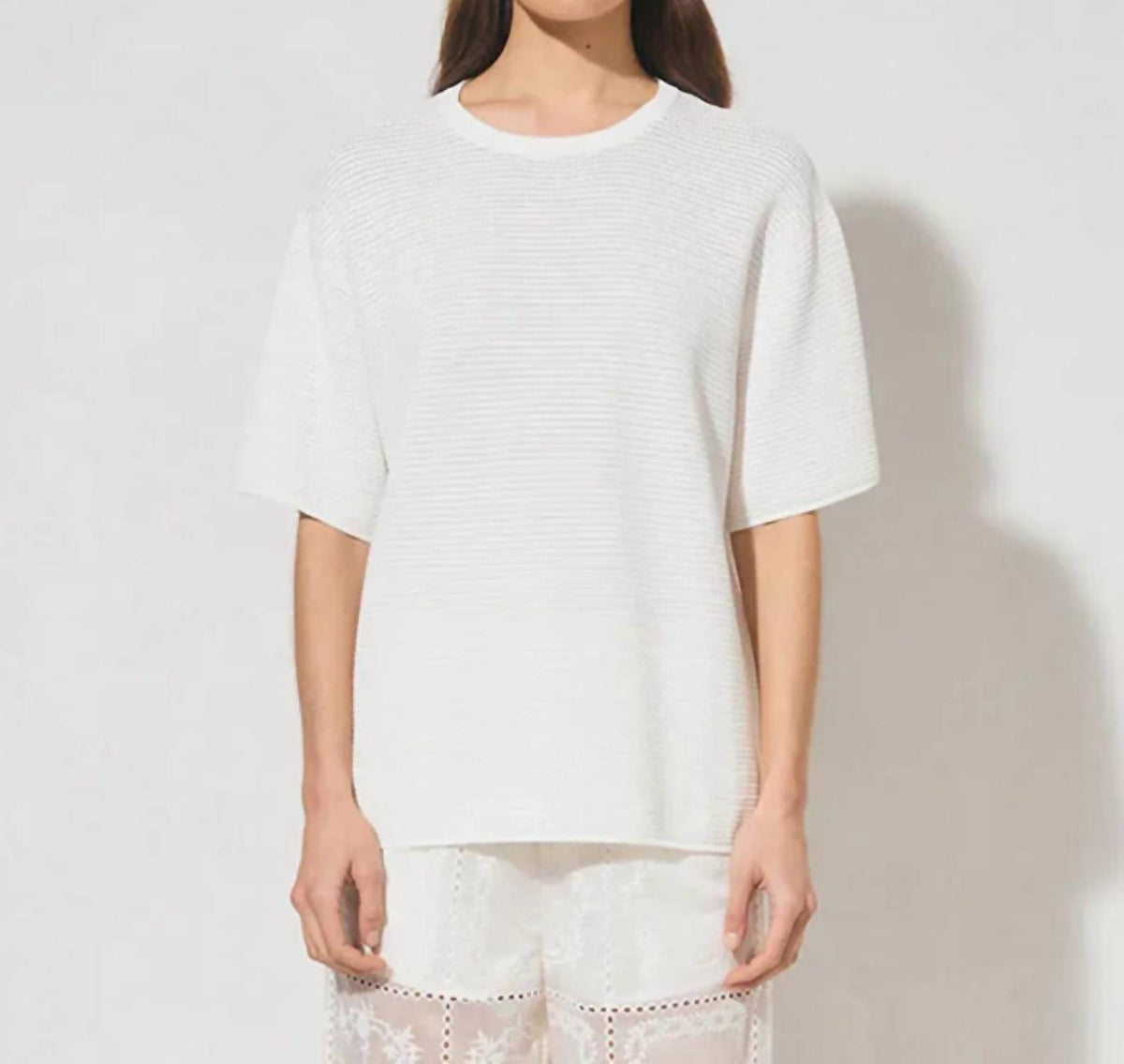 Mon Renn - Soma Crew Neck Knit Tee
