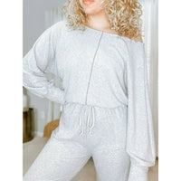 Mono B - Dani Drawstring Jumpsuit