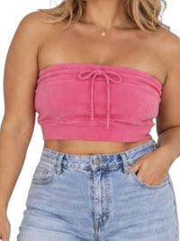 Mono B - Drawsting Tube Top