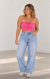 Mono B - Drawsting Tube Top