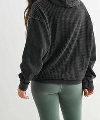 Mono B - Duality Waffle Knit Hoodie