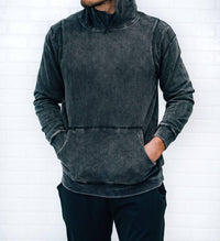 Mono B - Fleece Hoodie - black - clothing - cotton