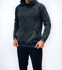 Mono B - Fleece Hoodie - black - clothing - cotton