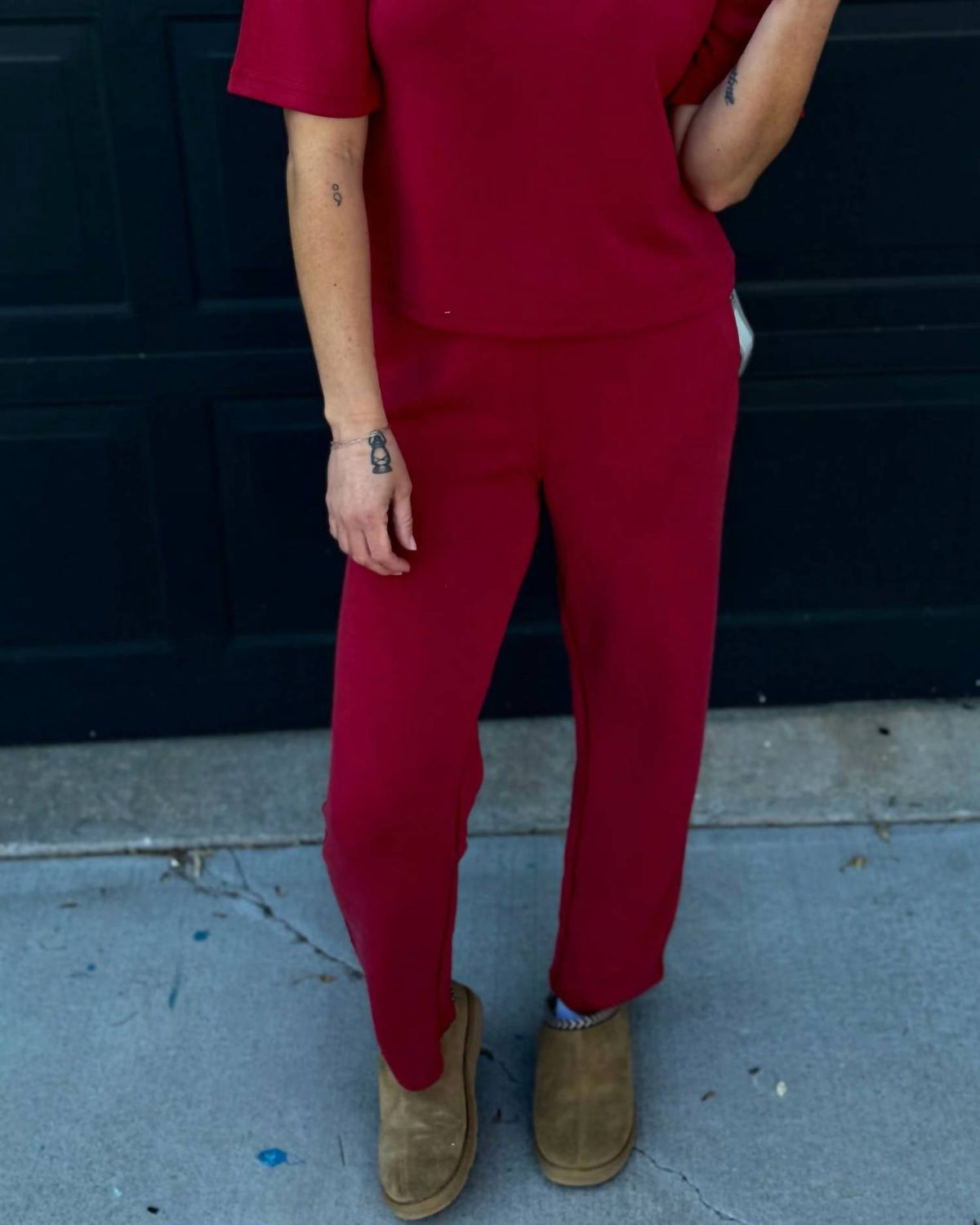 Mono B - Laguna Soft Drape Cropped Pants