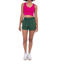 Mono B - Ribbed Crop Tank