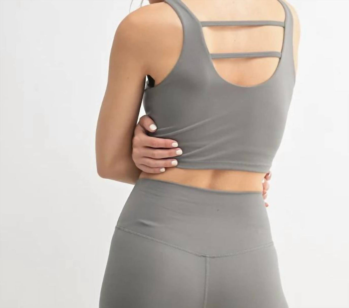 Mono B - Venice Cloud U Back Tank Top