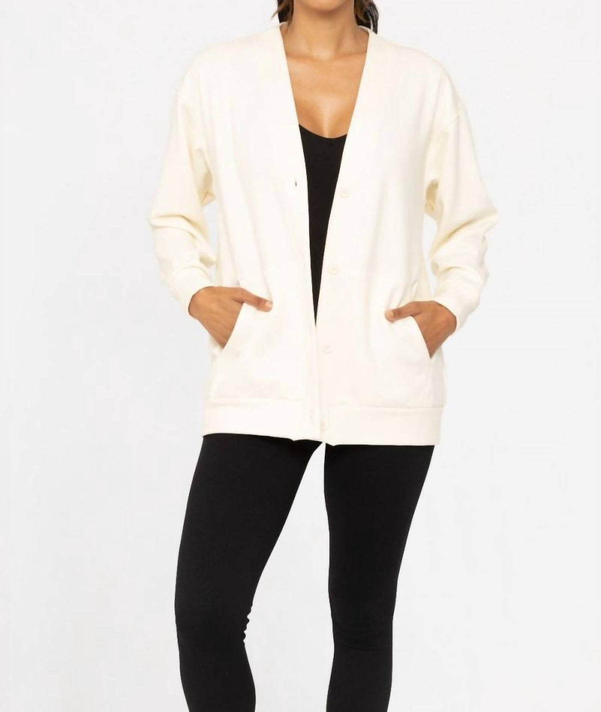 Mono B - Women's Oversized Extra Soft Cardigan
