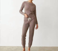 Monrow - Cozy Thermal Cuff Sweatpants