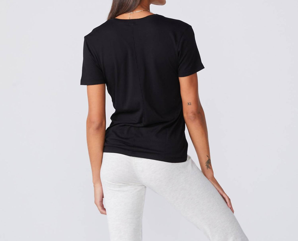 Monrow - Relaxed V-neck Tee