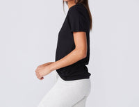 Monrow - Relaxed V-neck Tee