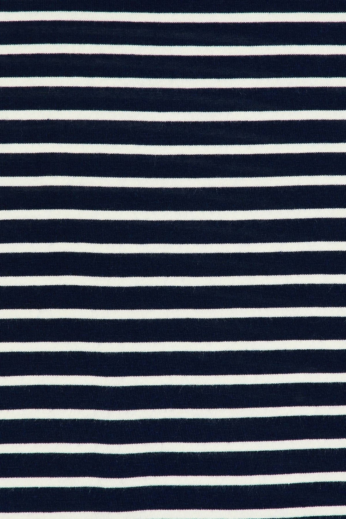 Monrow - Stripe Jersey Crop Pocket Tee