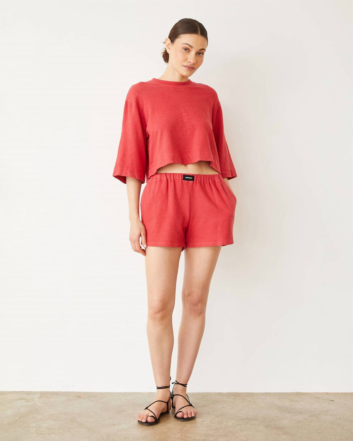 Monrow - Women's French Terry Oversized Top