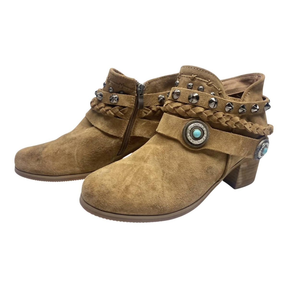 Montana West - Women's Trinity Ranch Western Booties