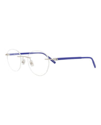 Montblanc - Men's Round-frame Metal Optical Frames