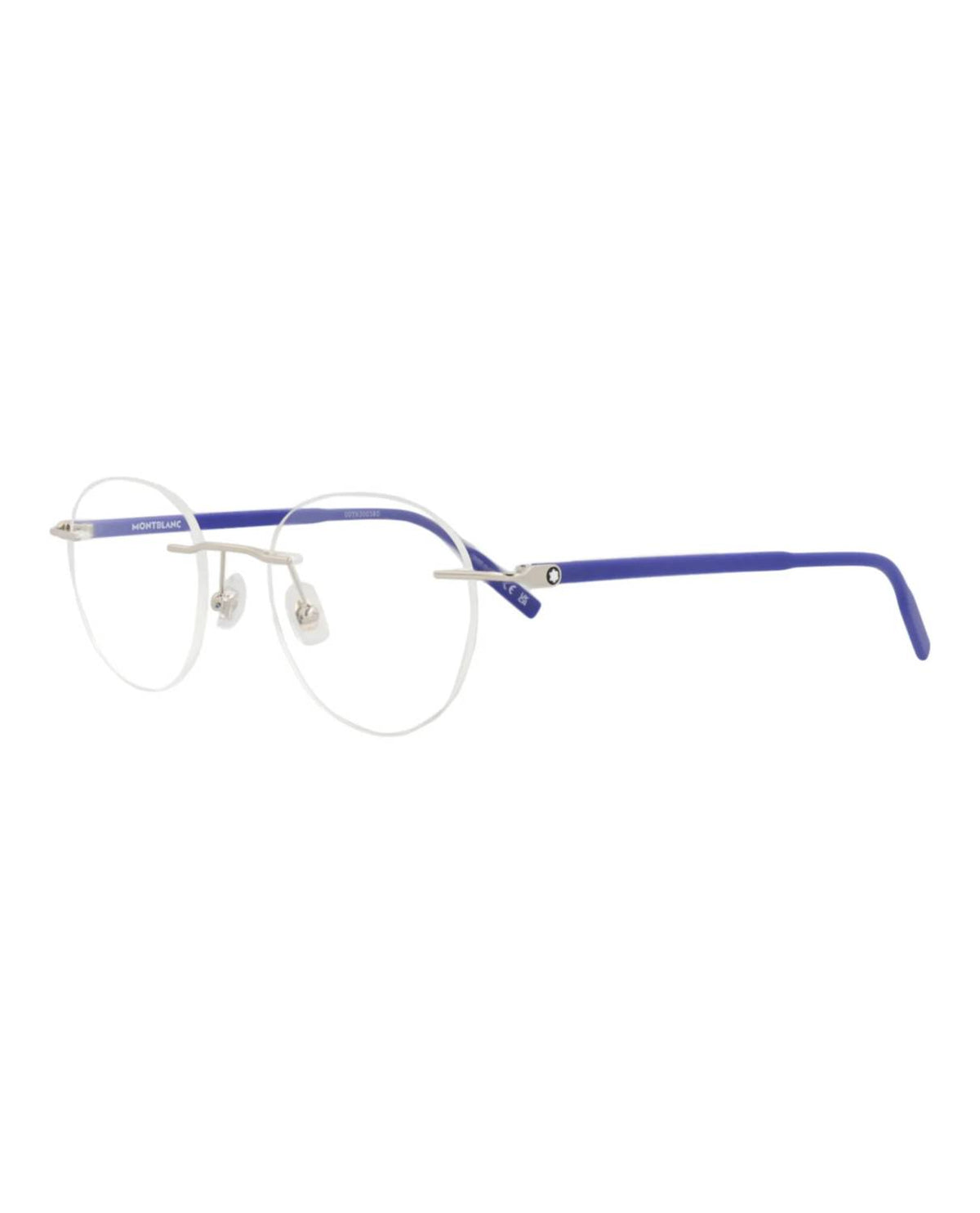 Montblanc - Men's Round-frame Metal Optical Frames