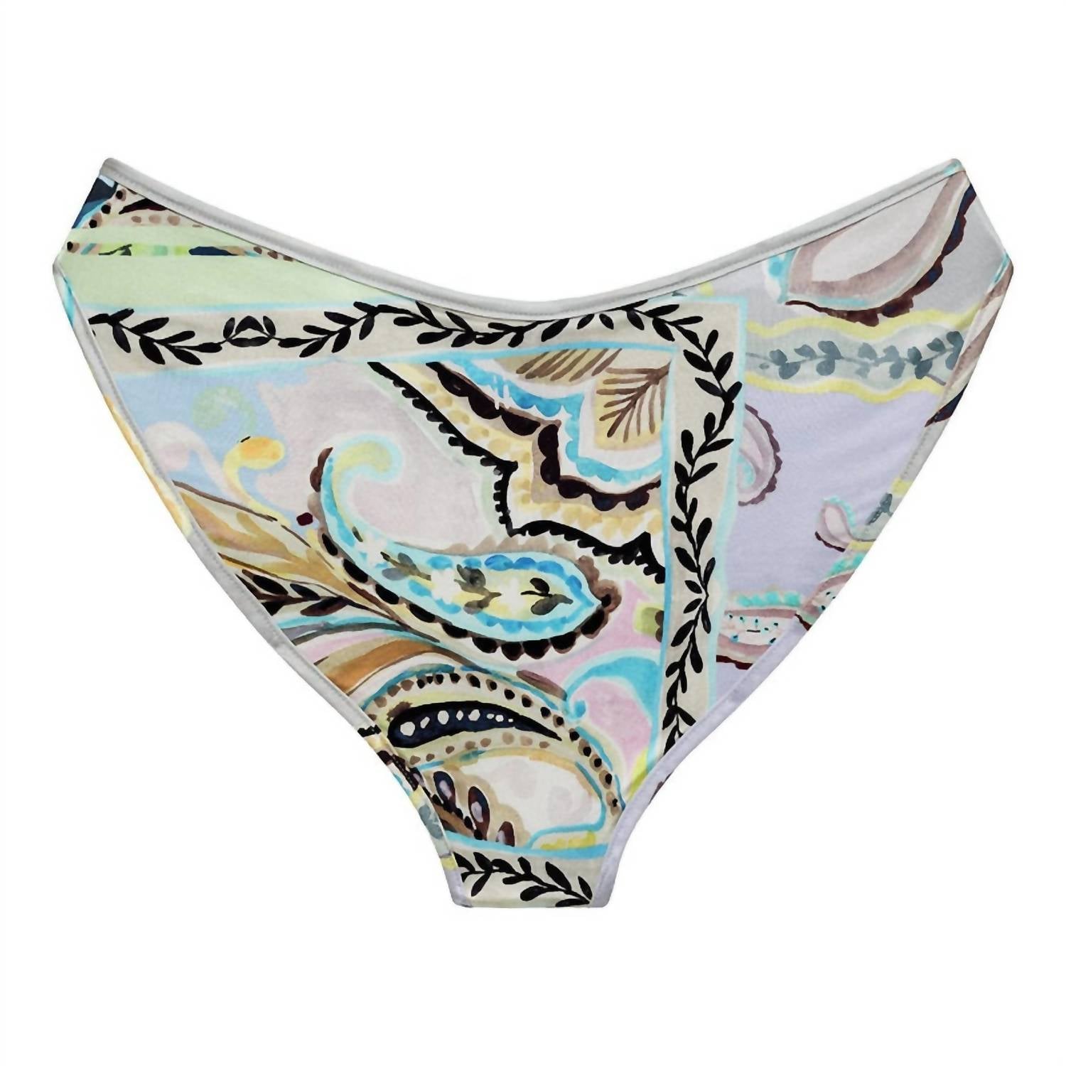 Montce - Added Coverage Lulu Bikini Bottom - bikinis - blue - clothing