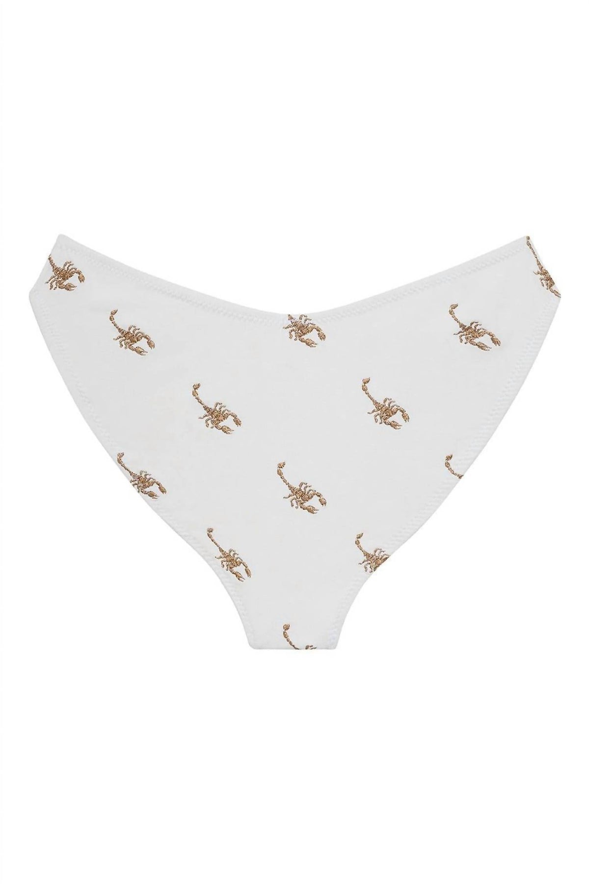 Montce - Added Coverage Lulu Zig-zag Stitch Bikini Bottom