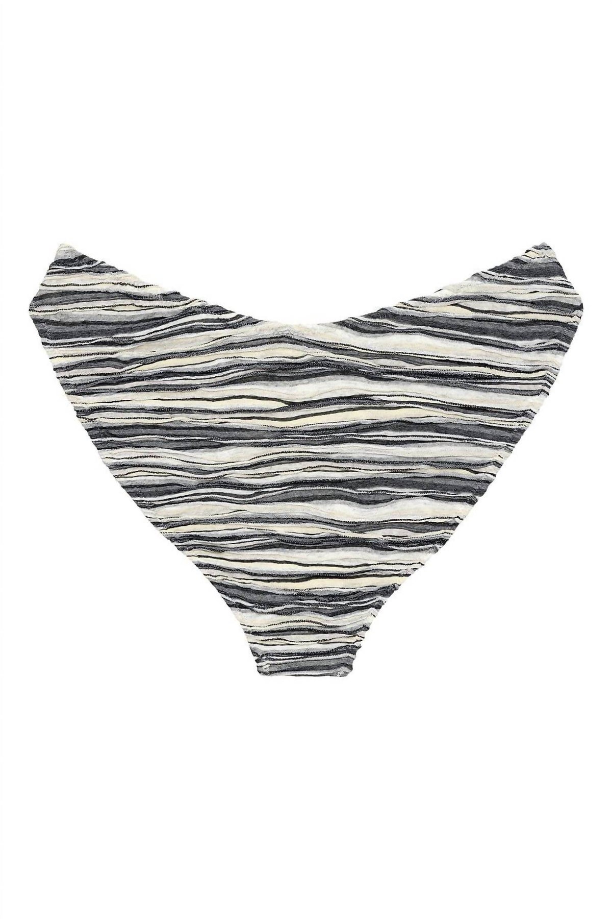 Montce - Added Coverage Lulu Zig-zag Stitch Bikini Bottom