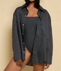 Montce - Boyfriend Button Down Shirt