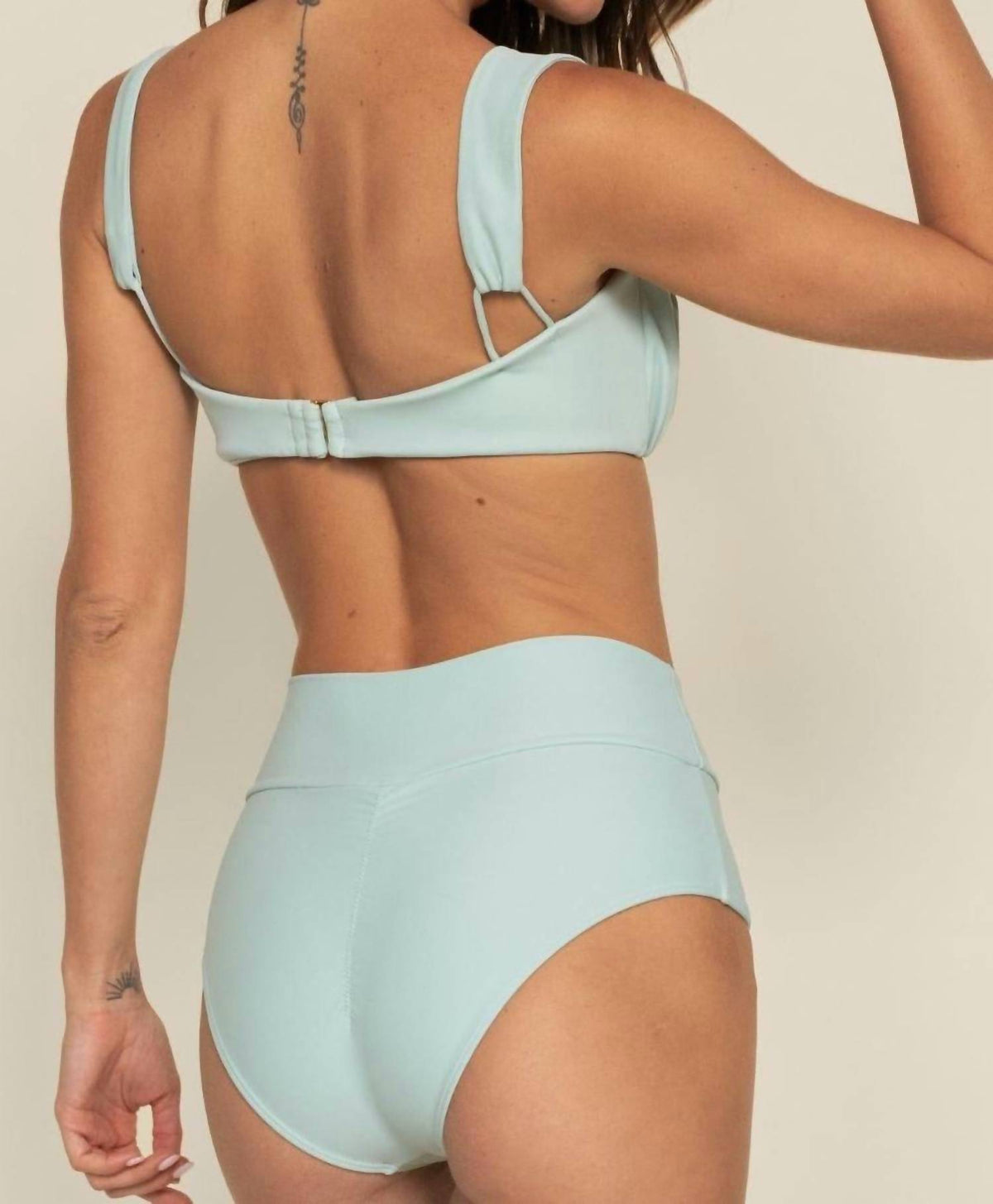 Montce - Full Coverage High Rise Bikini Bottom