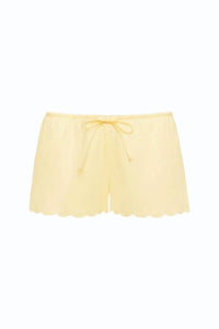 Montce - Scalloped Low Rise Drawstring Short
