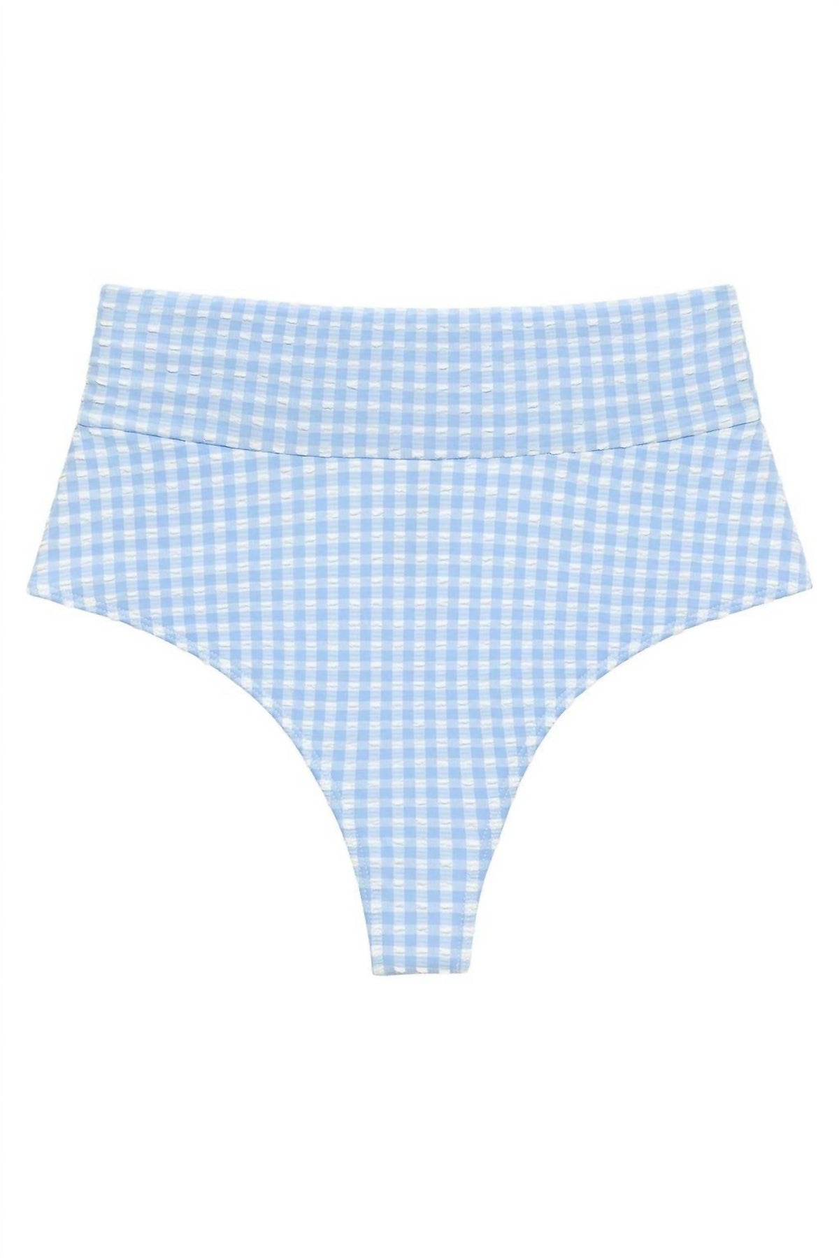 Montce - Women's Full Coverage High Rise Bikini Bottom