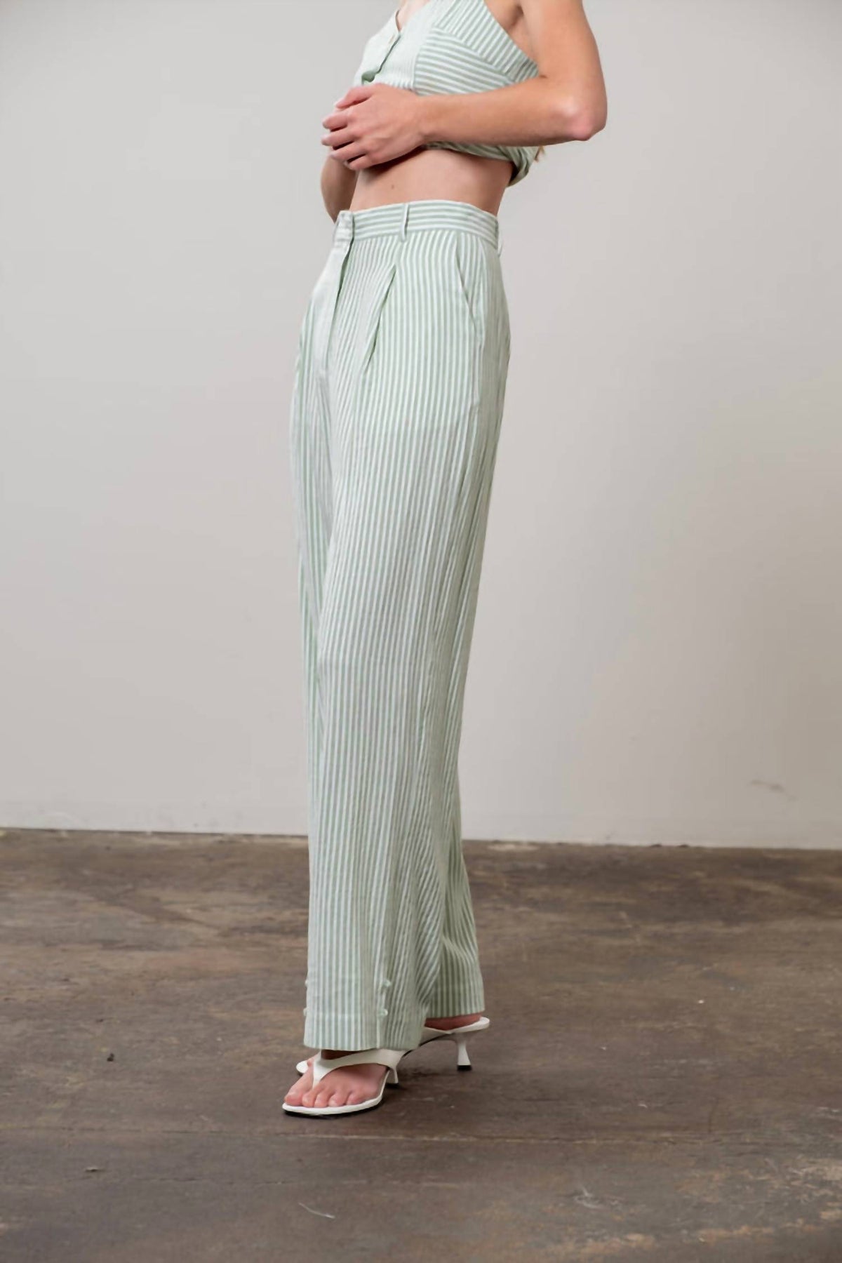 Moon River - Adjustable Stripe Pant