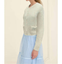 Moon River - Crystal Knit Cardigan
