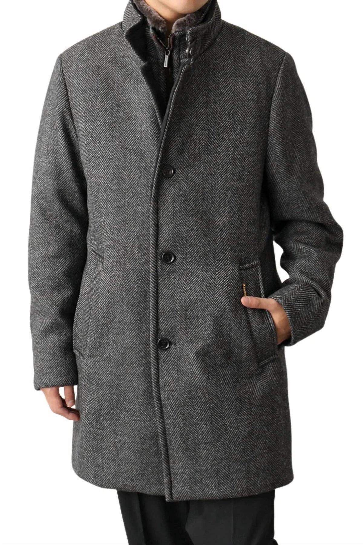 Moorer - Bond Button-fastening Coat